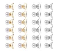 NIYANGLE 24 pezzi Forcine Spirale con Finte Fermagli Decorativi per Accessori Gioiello per Sposa Clip Eleganti per Acconciature Nuziali del Tè e Ballo di Fine Anno