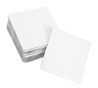 NIYANGLE 25 Pezzi Basi Quadrate per Torte in Carta Bianca Spessa, per Decorazioni Dolci e Feste di Compleanno, Mantengono la Torta Stabile Le Mani Pulite