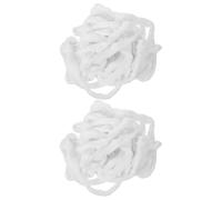 NIYANGLE 2confezione Strisce di Cotone per Permanente Capelli con Avvolgimento Esterno e Corda Rotoli Assorbenti per Parrucchieri Uso Singolo per Salone e Casa Accessori Nail Art e