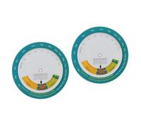 NIYANGLE 2pezzi Bmi Quick Look Wheel Riferimento Per Indice Facile Installazione Monitorare