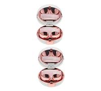 NIYANGLE 2pezzi Contenitore Per Lenti Contatto Custodia Portatile Per Delle Lenti Scatola Da Viaggio Specchio Resistente e Leggera Per Uso Quotidiano e Trasporto