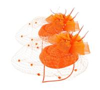 NIYANGLE 2pezzi Elegant Plume Designed Headband Per Cosplay e Party Accessorio Chic Per Speciali Per e