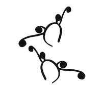 NIYANGLE 2pezzi Fascia Per Antenna Farfalla Per Adulti Cerchietto Per Feste Di Halloween Accessori Per Antenna Copricapo Per Cosplay Oggetti Di Scena Per Foto