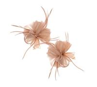 NIYANGLE 2pezzi Fermagli Per Plume Per Matrimoni e Accessori Boho Minimalisti Per Clip Retro e Vintage Per Acconciature