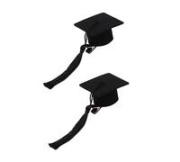 NIYANGLE 2pezzi Laurea Cappello Fermagli Per Capelli Forcine Per Capelli Cappello Da Laureato Decorazioni Per Fermagli Per Da Festa Accessori Per Per Cerimonie Di Laurea