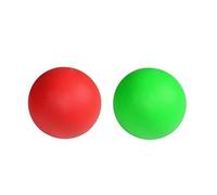 NIYANGLE 2pezzi Palla Massaggiante Silicone Solido Palle Per Myofasciale Esercizi Muscolare e Yoga Colori e Verde