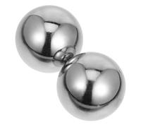 NIYANGLE 2pezzi Palline Massaggianti Inossidabile Per Esercizi Antistress Per Adulti Per Muscolare e Alleviare La Fatica Mani