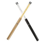 NIYANGLE 2pezzi Pennello per Sopracciglia e Ciglia da Scovolino per Extension Ciglia Pennello per Mascara Design Ergonomico Facile da Impugnare e Trasportare