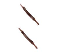 NIYANGLE 2pezzi Stick Massaggiante Multifunzionale Per Massaggi Muscolari Strumento Gua Per Schiena e Personale e Resistente