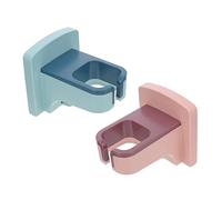 NIYANGLE 2pezzi Supporto Per Asciugacapelli Muro Senza Perforazione Da Pz Porta Phon Per Bagno e Salone Facile Installazione e Design Elegante