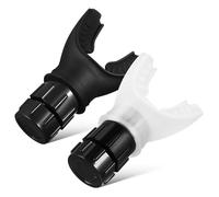 NIYANGLE 2pezzi Trainer in Silicone Resistenza Regolabile Esercitatore Polmonare Portatile per Migliorare Capacità Vitale e Allenamento Muscolare