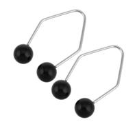NIYANGLE 2pezzi Trainer Per Viso Con Perle Nere Strumento Naturale Per Esercizi Facciali Allenatore Di Zigomi Portatile e Semplice Per Uomini e Donne