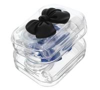 NIYANGLE 2sets Porta Lenti Contatto da Viaggio Custodia per Lenti Contatto Piccola e Cosmetici Tascabile e Pratico