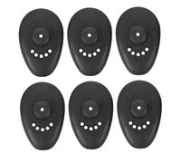 NIYANGLE 3 Set Copriorecchie Silicone Per Protezione Dei Accessori Leggeri E Lavabili Per Parrucchieri Per Orecchie Colorazioni E Trattamenti Chimici 3 Paia*3