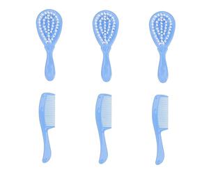 NIYANGLE 3 Set Pettine Per Shampoo Per Bambini Spazzola a Pettine Per Bambini Spazzola Per Neonato Bagno Per Bambini Portatile Forniture Per Il Bagno Bambino Che Fa i Primi Passi Pp