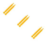 NIYANGLE 3 Set Strumento Per La Tavola Da Massaggio Scultura Di Grandi Dimensioni Facciale Massaggiatore Raschiante Per Il Viso Strumento Di Massaggio in Resina Giallo 2 Pezzi * 3