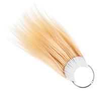 NIYANGLE 30pezzi Anelli Per Capelli Umani Colorati Campioni Di Tabelle Di Colore Per Parrucchieri e Colorazione Dei Capelli