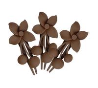 NIYANGLE 3pezzi Fermaglio Per Capelli Donna Fiori Forcina Francese Per Capelli Fini Fermagli Piatti Per Spessi Accessori Per Per Acconciature Senza Piega