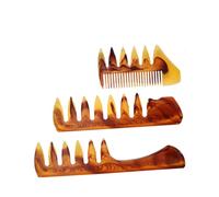 NIYANGLE 3pezzi Pettine per Spray Capelli Pettine Forcella per Uomo Capelluto Accessori per Parrucchieri per Sfumatura Capelli
