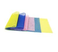 NIYANGLE 3pezzi Scrubber per Schiena Esfoliante per Doccia Asciugamani da Bagno in Materiale Sicuro Panni Esfolianti per Corpo Multiuso Strumento per Pulizia