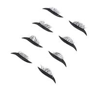 NIYANGLE 4 Paia Sticker Eyeliner e Glitter Strisce Autoadesive per Occhi Facili Applicare per e Attraente