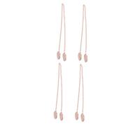NIYANGLE 4 Pezzi Porta Tovaglioli Cordino Regolabile Corde Per Clip Tovagliolo Clip Per Tovaglioli Porta Bavaglino Clip Porta Bavaglini Clip Per Cappello Per Il Bavaglini Per Bambini