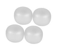 NIYANGLE 4 pezzi Supporto Gonfiabile per Cappelli da Baseball in PVC Trasparente Leggero e Portatile con Valvola Laterale per Mantenere la Forma del Berretto per Esposizione e Viaggi