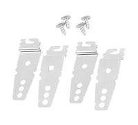NIYANGLE 4 Pz Supporto Per Lavastoviglie Staffe Per Lavastoviglie Clip Per Lavastoviglie Sostituzione Staffa Lavastoviglie Montaggio Lavastoviglie Accessori Metallo Universale Suite