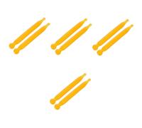 NIYANGLE 4 Set Strumento Per La Tavola Da Massaggio Scultura Di Grandi Dimensioni Facciale Massaggiatore Per Il Viso Strumento Massaggiatore Manuale Resina Giallo 2 Pezzi * 4