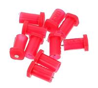 NIYANGLE 40pezzi Colla Per Ciglia Di Tappo Per Bottiglia Di Colla Aghi Per Flacone Di Realizzati in Materiale Plastico Di Pratici e Resistenti