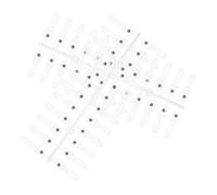 NIYANGLE 48 Pezzi Magnetic Nail Display Board With High Color Fidelity Portable Magnetic Nail Polish Sample Sticks For Diy Manicure Practice And Training For Beginners And Studio Use
