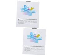 NIYANGLE 48 Pz Smacchiatore Colorante Per Vestiti Collettore Di Colore Di Lavaggio Carta Per Lavare i Panni Bucato Acchiappa Colori Macchia Di Cattura Afferratore Anti-macchia Incrociata