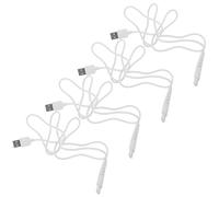 NIYANGLE 4pezzi Cavo Usb Per Idropulsore Cavo Di Ricarica Di Ricambio Per Idropulsore Cavo Di Ricarica Portatile Cavo Di Ricarica Di Ricambio Per Idropulsore Di Usb Per Portatile