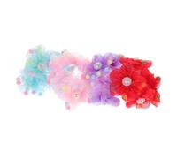 NIYANGLE 4pezzi Copertura Per Chignon Per Accessori Per Diverse Tonalità Per Cosplay e Professioni