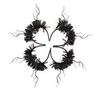 NIYANGLE 4pezzi Fascia Per Capelli Di Halloween Rami Di Albero Copricapo Decorativo in Stile Gotico Per Feste Cosplay e Raduni Festivi Del Giorno Dei Morti