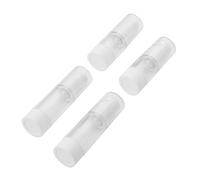 NIYANGLE 4pezzi Flacone Spray in Plastica Trasparente Bottiglia per Cosmetici da Viaggio Flacone per Lozione Vuoto Resistente Perdite per Profumi Oli Essenziali