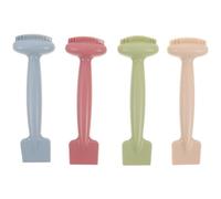 NIYANGLE 4pezzi Pennello Applicatore Per Maschera Viso in Silicone Scrub Viso Spatola Doppia Testina Per Lozione Cucchiaio Per Crema Per Maschere Di Fango e Gel Idratante