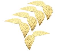 NIYANGLE 5 Pezzi Unicorno per Costume da Ragazza in Poliestere Oro Leggere e Comode per Halloween e Natale da Fata Grandi per Feste e Cosplay