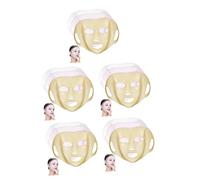 NIYANGLE 5 Set Coprimaschera Silicone Riutilizzabile Design Confortevole Protezione Idratante Per Routine Adatta Tutti Tipi 3 Pezzi * 5