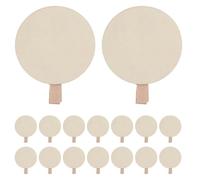 NIYANGLE 50 Pezzi Mini Mollette in Legno Rotonde per Foto e Memo Clip Decorative per Matrimoni e Bricolage Fermagli Resistenti per Lavagne e Progetti Te