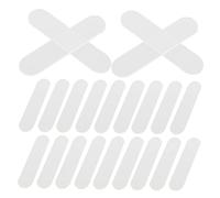 NIYANGLE 50pezzi Espositore Trasparente Per Nail Art Da Espositore in Acrilico Per Unghie Finte Supporto Per Esercitarsi Le Punte Arte Per Accessori Per Unghie Da Salone