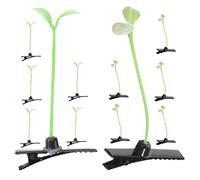 NIYANGLE 50pezzi Mollette Per Capelli Forma Di Germoglio Piccole Forcine Per Capelli Stile Di Pianta Accessori Per Ragazzo Ragazza e Donne