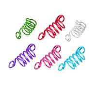 NIYANGLE 50pezzi Per Dreadlock e Extension Regolabili e Colori Misti Accessori Decorativi Per Intrecci e Dreadlocks Sicuri e Facili Da Usare