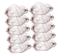 NIYANGLE 50pezzi Retine Per in Rete Elastica Invisibile Per Ospedali Laboratori Aziende Manifatturiere e Servizi Di