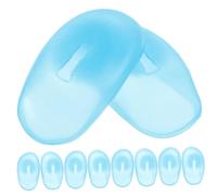 NIYANGLE 5paia Copriorecchie Riutilizzabili Silicone Per Protezione Durante La Colorazione Dei Copertura Anti-macchia Per Saloni e Uso Domestico Comodi e Morbidi