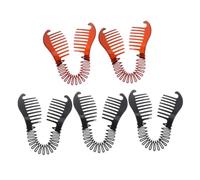 NIYANGLE 5pezzi Comignoli per Capelli Banana Pettini Due Lati Intrecciati Fermagli per Coda di Cavallo Accessori per Capelli per Donne e Ragazze Leggeri e Comodi da Indossare