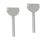 NIYANGLE 5pezzi Estrusore in Lega Di Alluminio Per Dentifricio e Crema Colorante Per Capelli Accessori Per Saloni Di Bellezza Distributore Uniforme Senza Schizzi