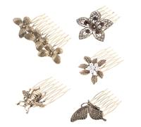 NIYANGLE 5pezzi Fermagli Per Vintage Con Design Elegante Accessori Per Sposi e Occasioni Speciali Per Matrimoni e Feste Per Amiche e Famiglie