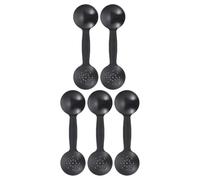 NIYANGLE 5pezzi Occlusore Per Esame Della Vista Da Protezione Oculare Doppia Testa Benda Oculare in Plastica Per Optometristi e Oftalmologi Strumento Di Test Portatile