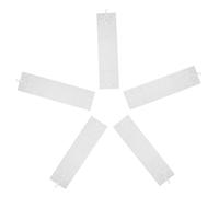 NIYANGLE 5pezzi Sacchetti Trasparenti Per Parrucche Pvc Organizer Da Viaggio Per Extension e Parrucche Protezione Antipolvere Per Uso Domestico e Professionale